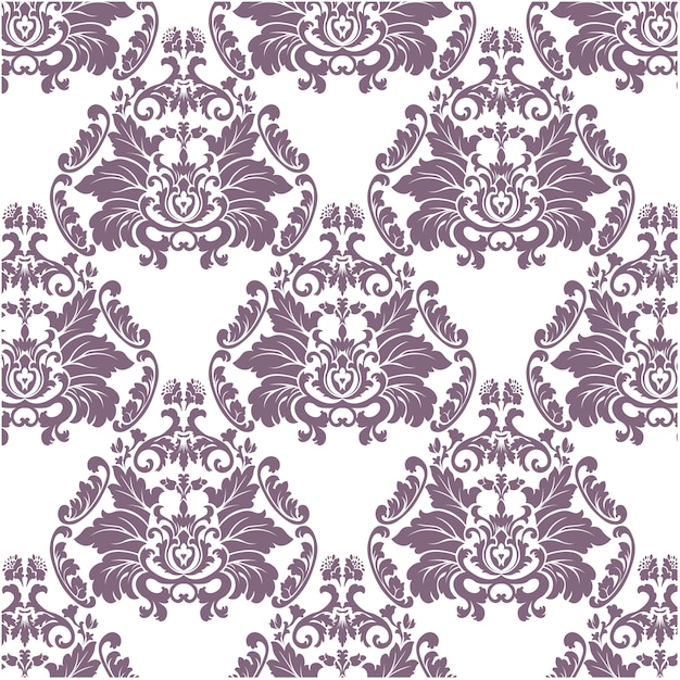 Purple and white ornamental pattern background