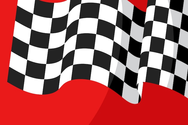 Racing checkered flag background