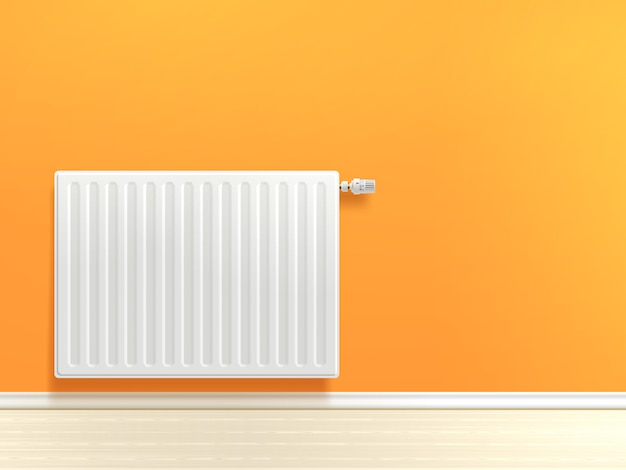 Radiator On Wall