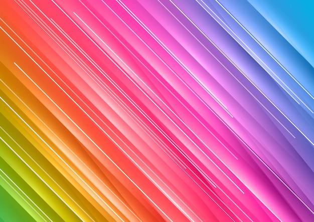 Rainbow abstract background 