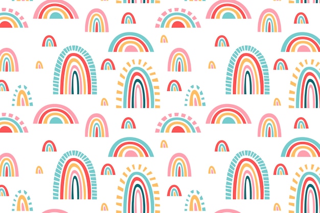 Rainbow pattern design