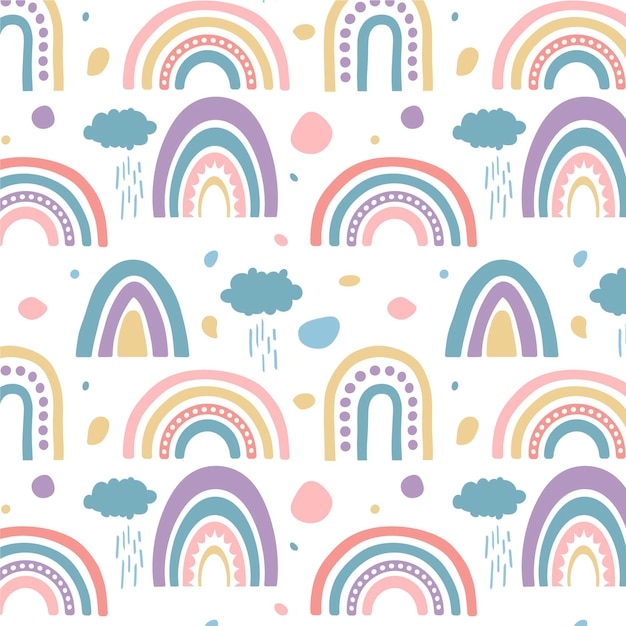 Rainbow pattern design