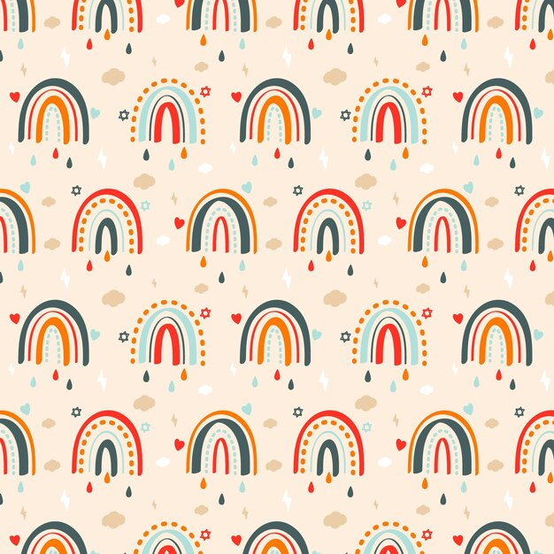 Rainbow pattern design