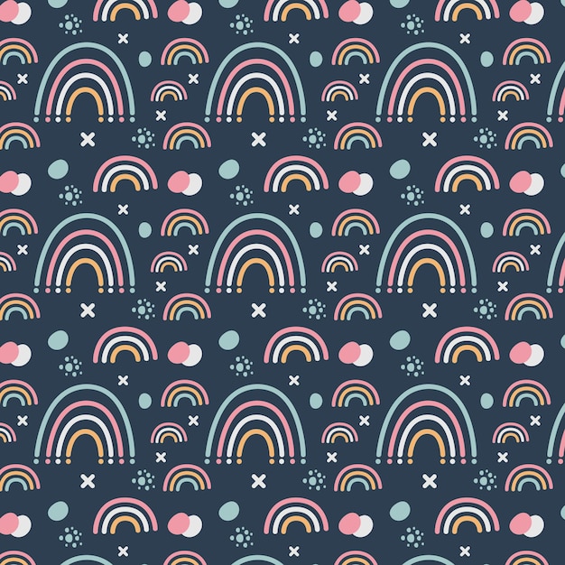 Rainbow pattern design