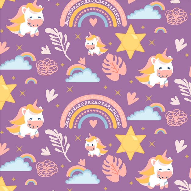 Rainbow pattern design