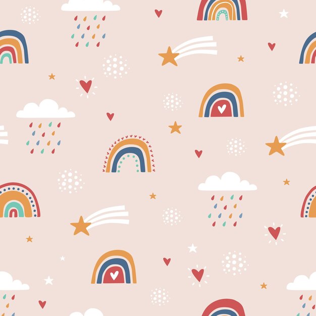 Rainbow pattern design