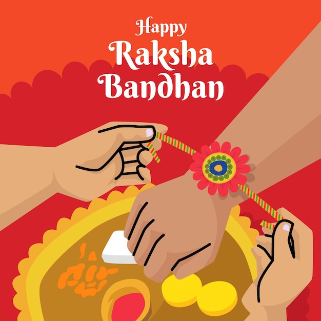 Raksha bandhan draw concept