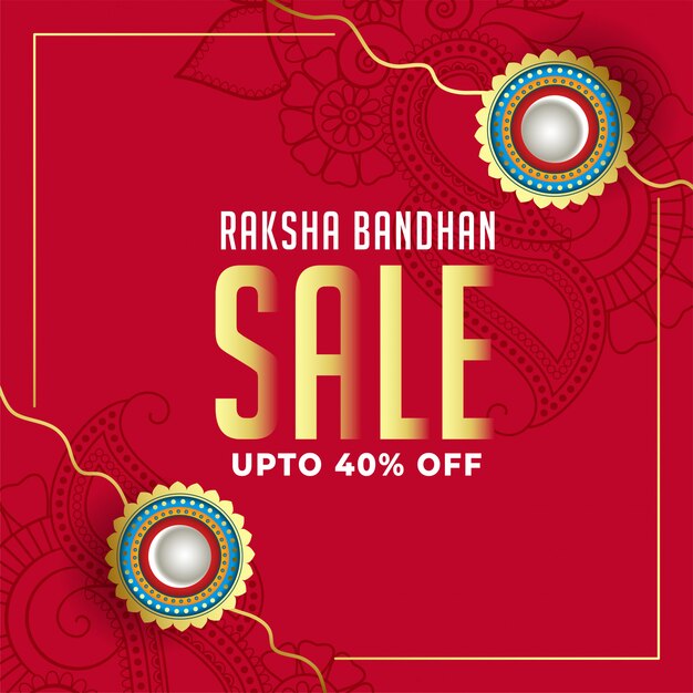 Raksha bandhan sale banner