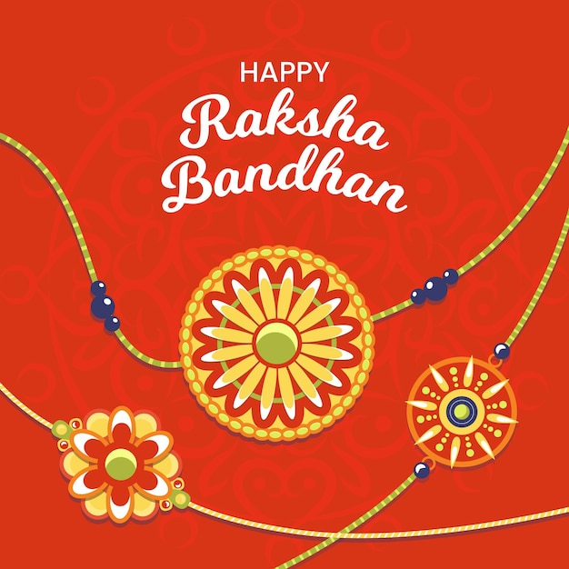 Raksha bandhan with decoration