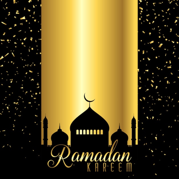 Free Vector ramadan kareem background