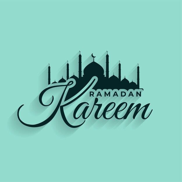 Ramadan kareem festival islamic design