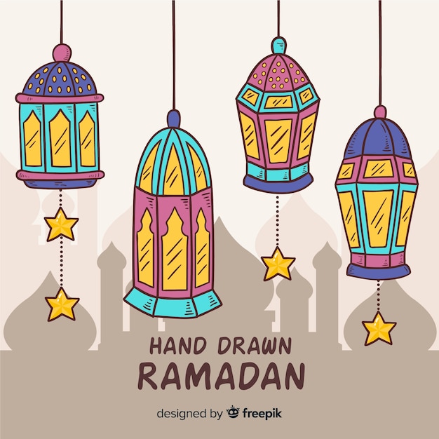 Free Vector ramadan