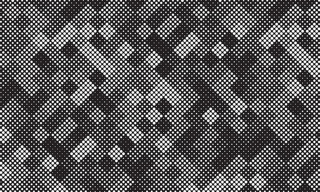 Random Size halftone pattern background