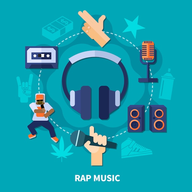 Rap Music Round Composition