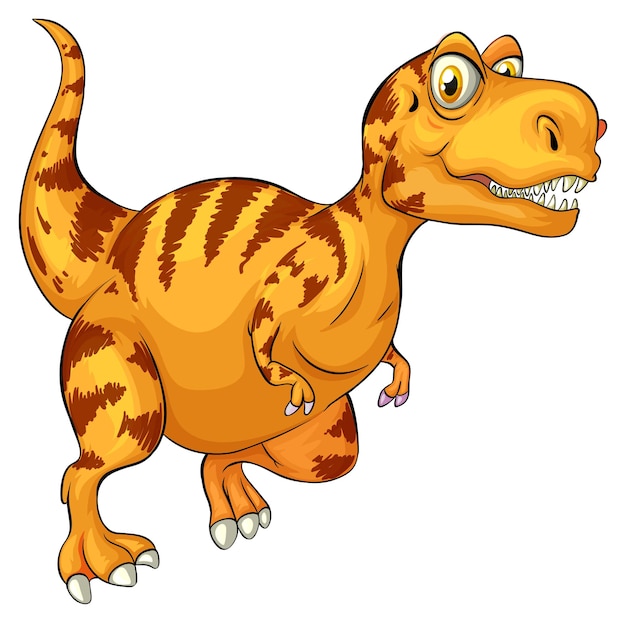 A Raptorex dinosaur cartoon character