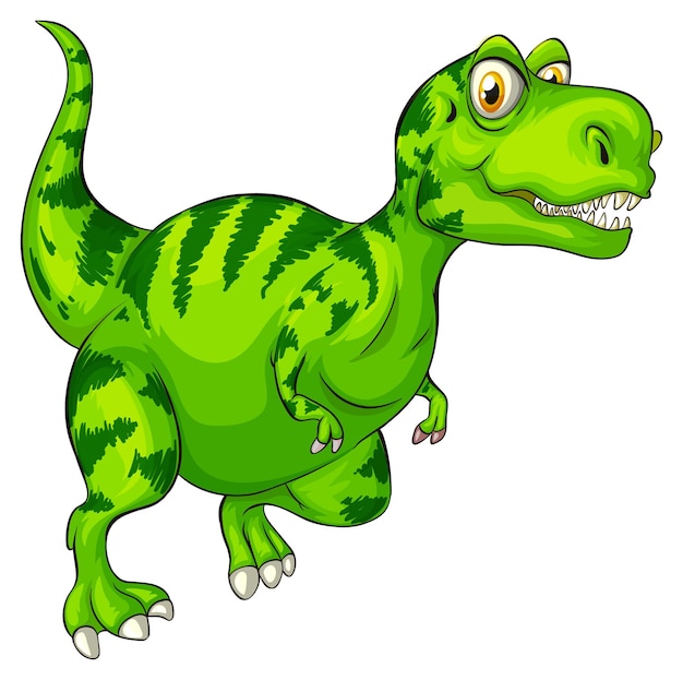 A Raptorex dinosaur cartoon character