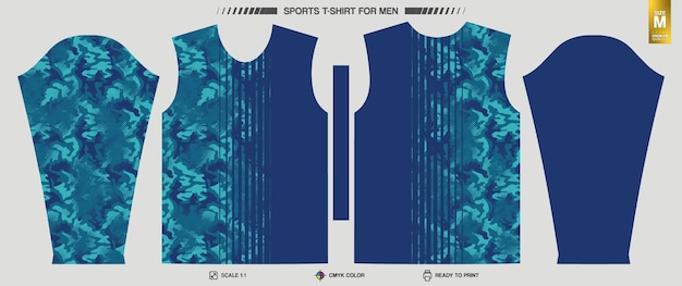 Ready to print sports t-shirt