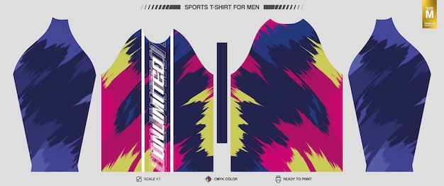 Ready to print sports tshirt HighQuality Athletic Shirt Textures