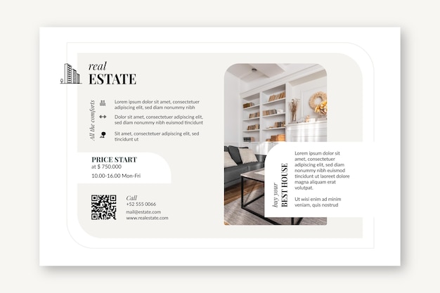 Real estate banner template