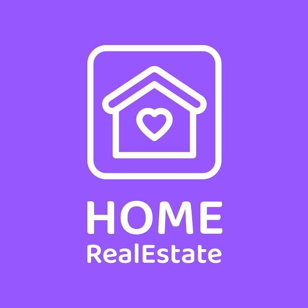 Real estate logo template