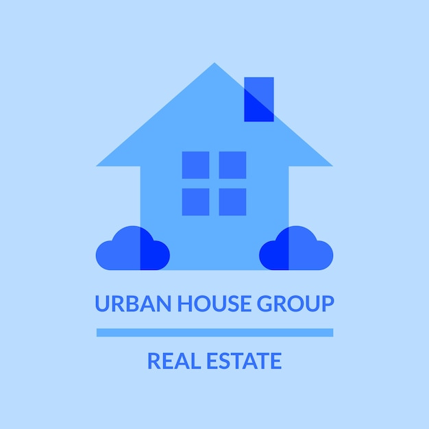 Real estate logo template