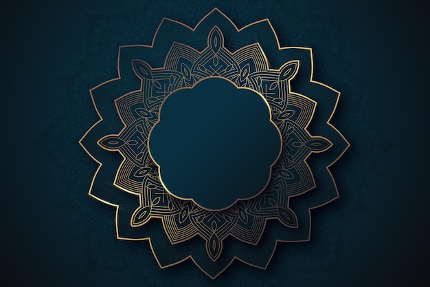 Free Vector realistic arabic background