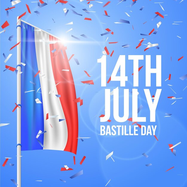 Realistic bastille day event