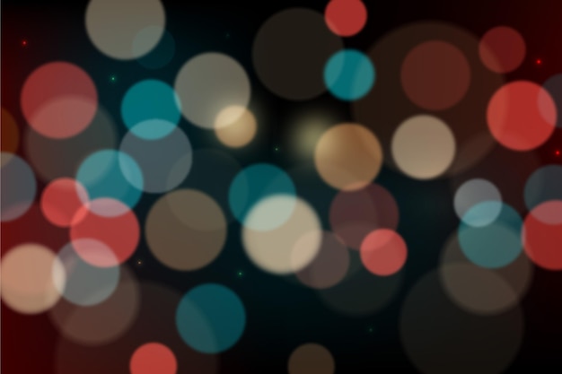 Free Vector realistic bokeh background