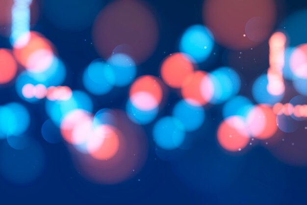 Free Vector realistic bokeh background