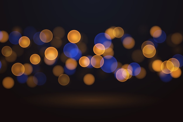 Free Vector realistic bokeh background