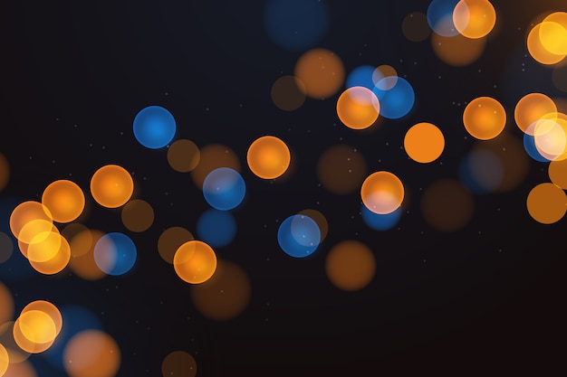 Free Vector realistic bokeh background