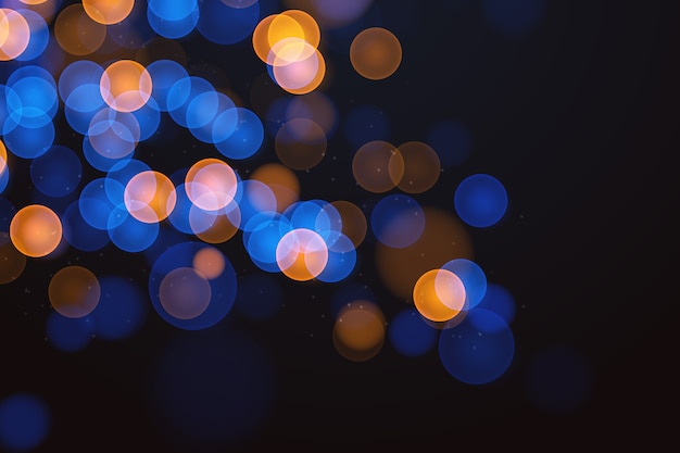 Free Vector realistic bokeh background