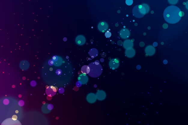 Free Vector realistic bokeh background