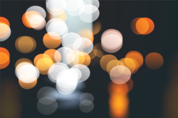 Free Vector realistic bokeh background