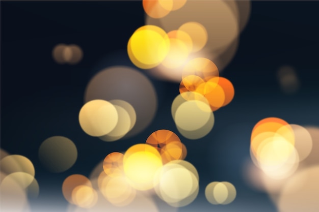 Free Vector realistic bokeh background