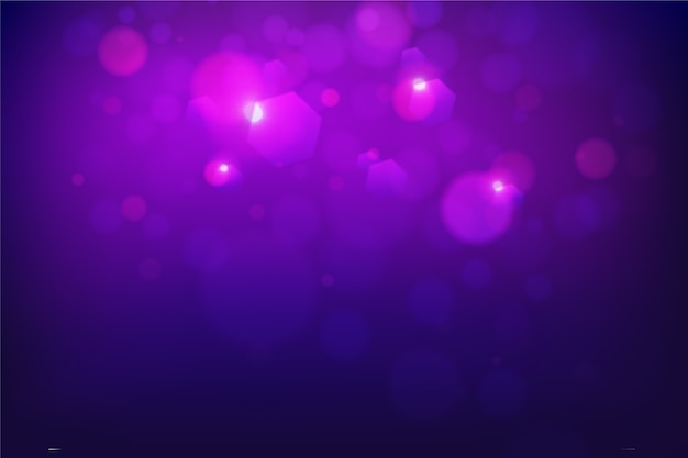 Free Vector realistic bokeh background