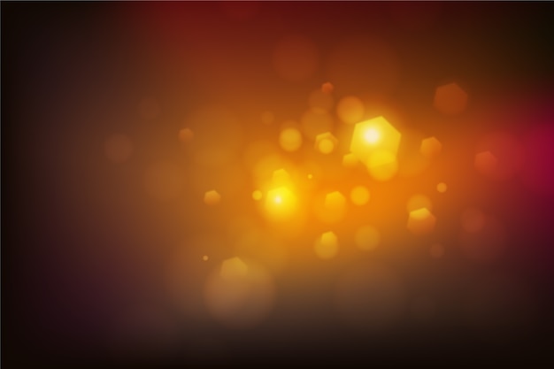 Free vector realistic bokeh background