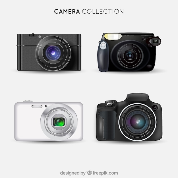 Realistic camera collection