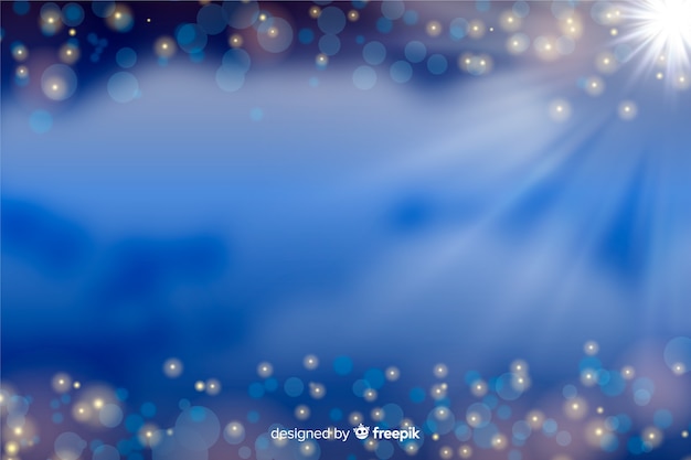 Free Vector realistic christmas background