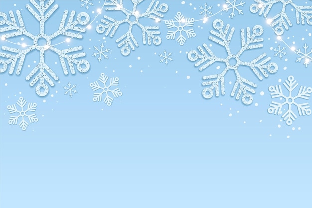 Realistic christmas background