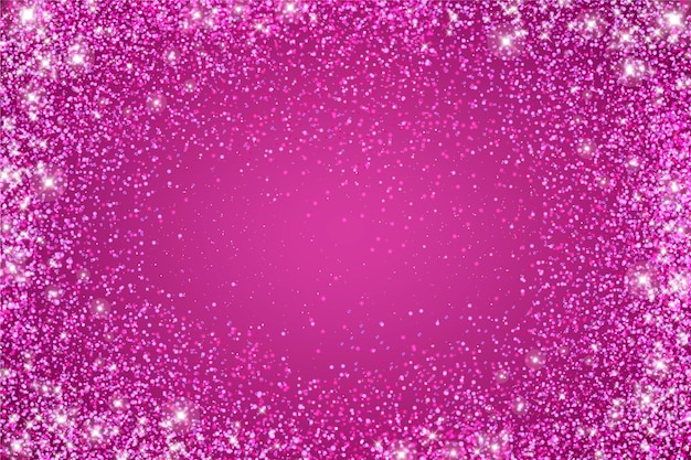 Realistic dark pink glitter background