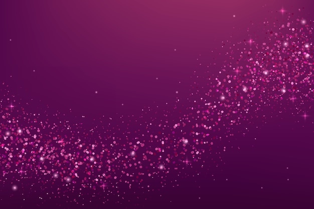 Realistic dark pink glitter background