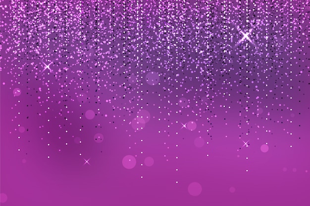 Realistic dark pink glitter background