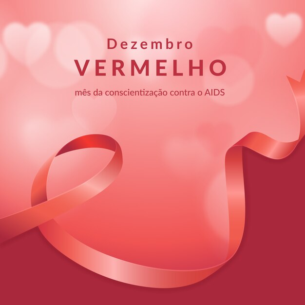 Realistic dezembro vermelho illustration