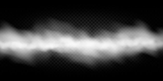 Free vector realistic dynamic fog background