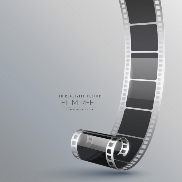 Free Vector realistic film roll