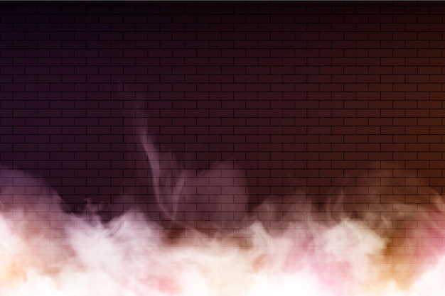 Realistic fog background