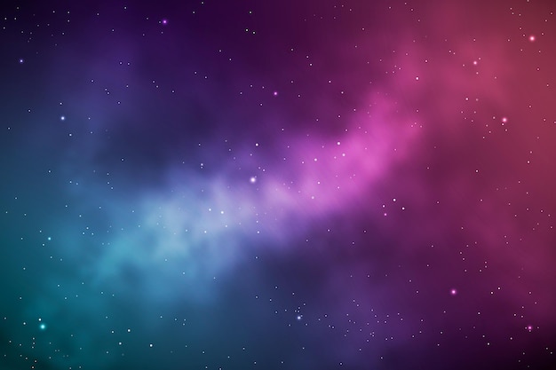 Free Vector realistic galaxy background