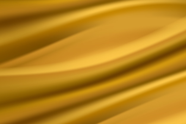 Free Vector realistic gold silk background