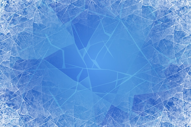 Realistic ice texture illustration